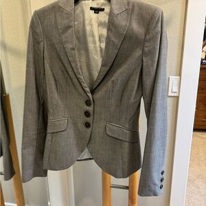 Sisley Gray Pinstripe blazer